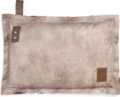 Produktbild von Knit Factory Dax Kissen - Beige - 60x40 cm