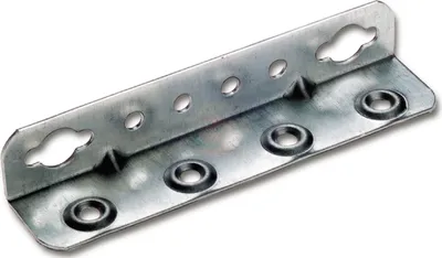 Produktbild von Winkel-Bettschiene SYSTEM 32, L 130, Stahl verzinkt