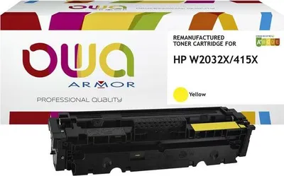 Image de OWA Armor toner pro HP Laserjet M 450, 454, 455, 470, 479; 6 000 Stran, W2032X, žlutá/yellow