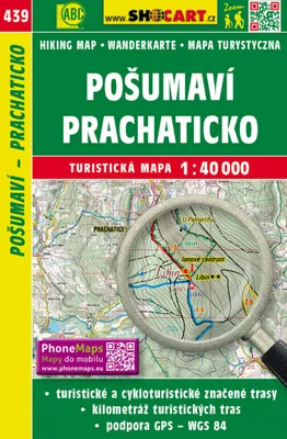 Obrázek produktu pro SC 439 Pošumaví, Prachaticko 1:40 000