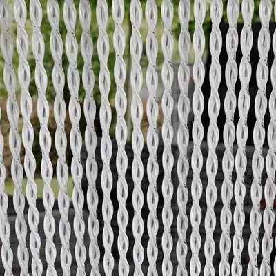 Produktbild von Transparentes Weisses Vorhang 90x210cm