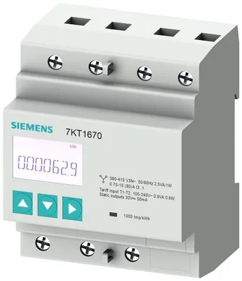 Produktbild von SIEMENS SENTRON, Messgerät, 7KT 7KT1671 PAC1600