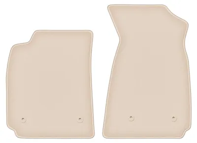 Immagine prodotto di Tappetini anteriori in moquette per Audi A4 B5 1995-1999 (berlina/station wagon) – 2 pezzi, beige, su misura – Wielganizator FORTUNA