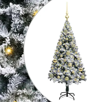 Produktbild von vidaXL Künstlicher Weihnachtsbaum Weiß 120 cm