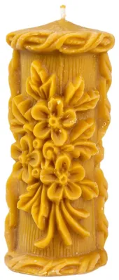 Productafbeelding van Paaskaarsje, gemaakt van 100% natuurlijke bijenwas