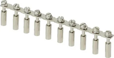 Produktbild von Verbindungssteg Klemmbrücke mit Schrauben für 6mm² Reihenklemme FBRI 10-fach