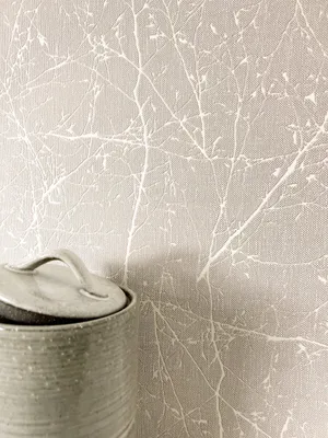 Produktbild von NEWROOM Tapete Äste Beige Vliestapete - Floral Blätter  Germany