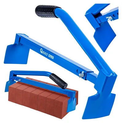 Immagine prodotto di Dispositivo a pinza per spostamento mattoni e lastre, strumento per sollevamento mattoni regolabile 400-670 mm