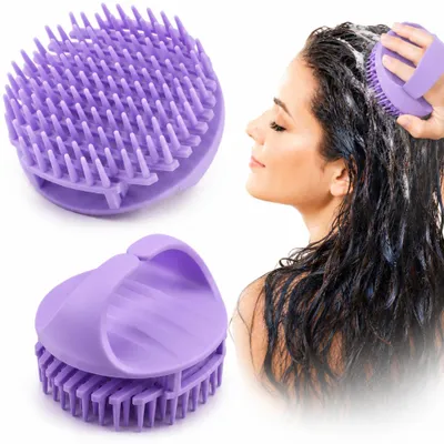 Immagine prodotto di Spazzola esfoliante e massaggiante per cuoio capelluto, stimola la crescita dei capelli FOAMANIZER