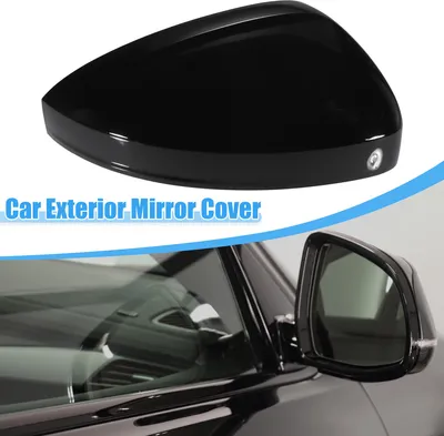 Image de Coque De Rétroviseur Extérieur Droit En Noir Brillant Pour Vw Tiguan - 1 Pièce