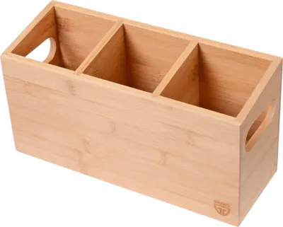 Produktbild von GRÄWE Bambus Besteckhalter 3 Fächer