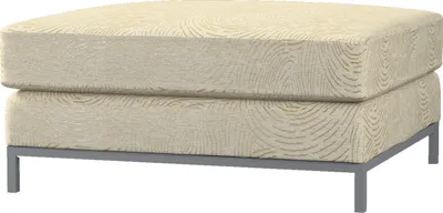 Produktbild von Dekoria Bezug für Kramfors Hocker, beige-golden, Husse, Kramfors Hocker