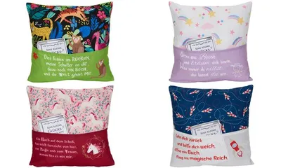 Produktbild von HERGO Sofahelden Kinder-Lesekissen "Prinzessin"