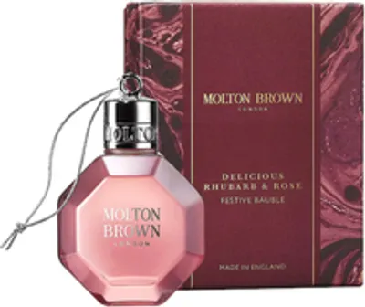 Produktbild von Delicious Rhubarb & Rose Festive Bauble Bath & Shower Gel - Koupelový A Sprchový Gel