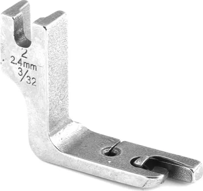 Produktbild von Universelle industrielle Einzelnadel -Fett -Bettnähmaschine gerollte Saum -Pressefuß (2,4 mm)