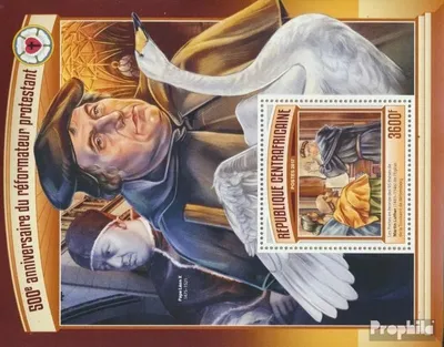 Produktbild von Briefmarken Zentralafrikanische Republik 2017 Mi Block 1587 (kompl. Ausgabe) postfrisch Reformation