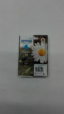 Produktbild von Epson Daisy Singlepack Cyan 18 Claria Home Ink, Standardertrag, Cyan, 3,3 ml, 1 Stück(e), 180 Seiten, Einzelpackung
