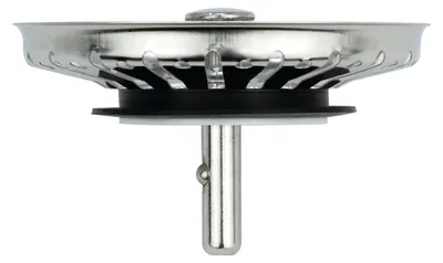 Imagen del producto de Cesta de desagüe de acero inoxidable con desbordamiento de 90 mm – Wirquin