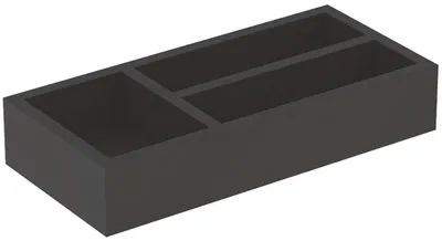 Produktbild von Geberit Smyle Square Schubladeneinsatz, 500678, 32,3x5,9x15 cm, T-Unterteilung, 500.678.00.1