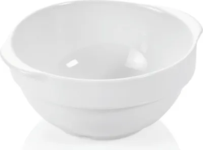 Obrázek produktu pro Miska s laločnatými uchy 400 ml bílá, porcelán