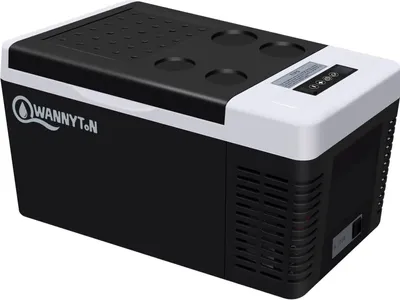 Produktbild von Kompressor Kühlbox 18 Liter, 12 V 240 V, mit USB-Anschluss, für Auto Zuhause,Schwarz