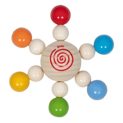 Produktbild von goki Greifling Elastik Perlenkreisel 65287