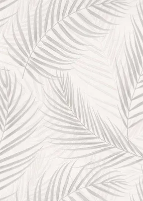 Produktbild von Erismann Tapete Blätter Taupe - 661313 - 53 cm x 10.05 m