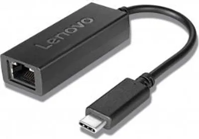 Produktbild von Lenovo 4X90L66917, Kabelgebunden, USB Typ-C, Ethernet, Schwarz
