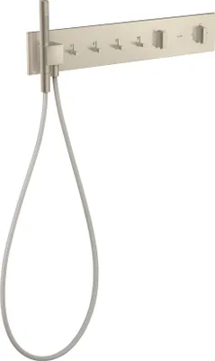 Produktbild von Thermostatmodul AXOR ShowerComposition UP 610 / 110 4 Verbr brushed nickel brushed nickel