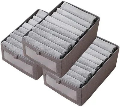 Produktbild von Kleiderorganizer grau 3-teilig L