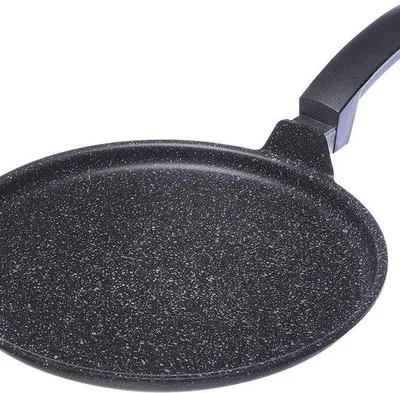 Produktbild von Famanu Pfanne 28 cm Aluminium mit großer Backfläche für Crêpes