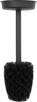 Image de MindSet Brosse de toilette, de rechange, gris foncé