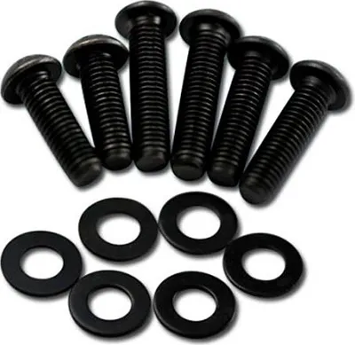 Produktbild von Scheinwerfer-Schrauben-Set schwarz 12-teilig