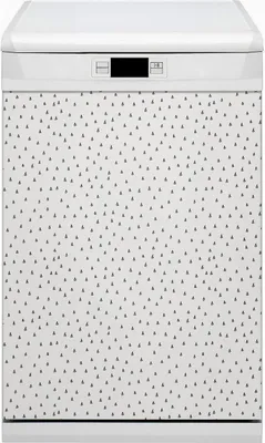 Produktbild von Magnet Folie für Geschirrspüler Küche Magnetmatte 45x80 cm  Dekor Geschirrspüle  - Gezogene Tropfen