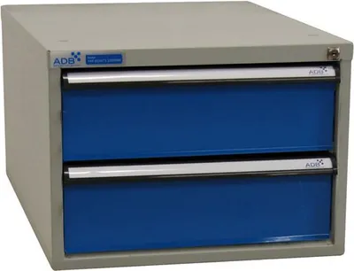 Produktbild von ADB Schubladenbox, Höhe 400 mm, 2 Schubladen