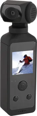 Obrázek produktu pro Kapesní videokamera PUSOKEI, 16MP 4K UHD akční kamera, sportovní kamera WLAN s 1,3 LCD displejem, otočný objektiv 270, integrovaný mikrofon, 30 M vodotěsné pouzdro, 64G paměťová karta