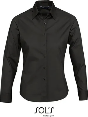Immagine prodotto di SOL'S - Camicia stretch a maniche lunghe da donna Eden