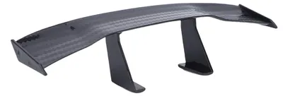 Obrázek produktu pro Univerzální mini zadní spoiler, 17 cm (6,7 palce), dekorativní karbonová struktura, vhodný pro všechna auta, černý
