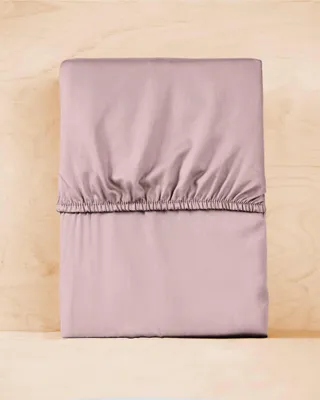 Produktbild von Satin Spannbettlaken 160x200 Mikrofaser Rosa