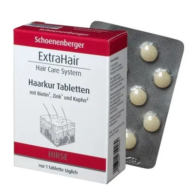 Produktbild von Schoenenberger ExtraHair Hair Care System Haarkur Tabletten 30 St