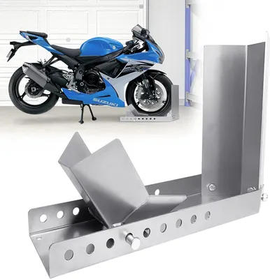 Produktbild von TWOLIIN Verladehilfe Motorrad Motorradständer Motorradwippe Vorderradklemme 60 x 16cm