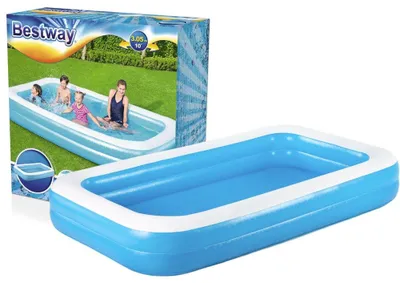 Imagen del producto de Piscina hinchable infantil Bestway® 54150 Family, 305x183x46 cm