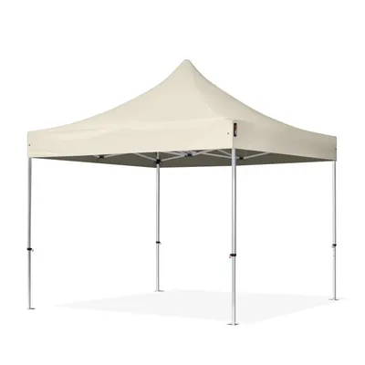 Produktbild von TOOLPORT 3x3m Aluminium Faltpavillon, ohne Seitenteile, creme