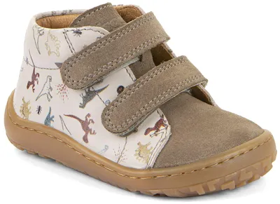 Produktbild von Froddo Barefoot First Step Kleinkinder Barfußschuhe mit Dino-Motiv Beige Dino, G2130369-17