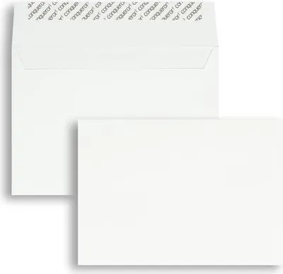 Produktbild von Briefumschläge C5 120g/qm haftklebend VE=250 Stück brillantweiß
