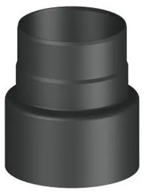 Produktbild von Jeremias Reduzierung Ofenrohr/ Rauchrohr Ø 180-150 mm | schwarz