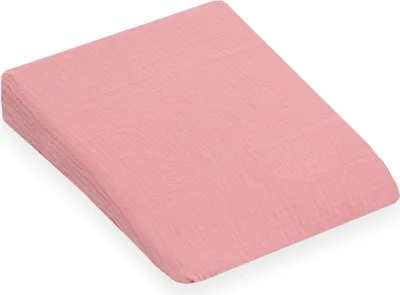 Obrázok produktu pre New Baby STANDARD 30x37cm ružový mušelínový poťah na detský vankúš