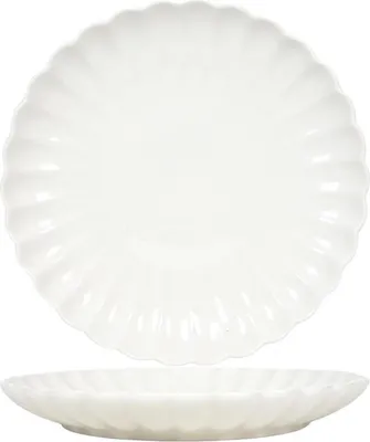 Imagen del producto de Plato para el desayuno, diámetro 19,5 cm, color blanco crema, juego de 6 unidades