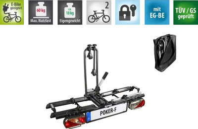 Produktbild von Eufab POKER-F - 18 kg - 250 x 580 x 700 mm