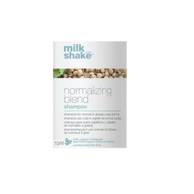 Obrázek produktu pro Milk Shake, Normalizing Blend, SLS/SLES-Free, Hair Shampoo, For Cleansing, 10 ml